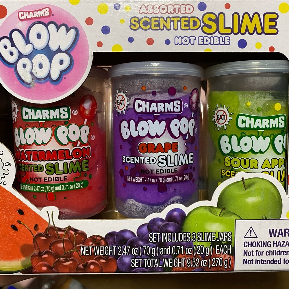 BlowPop brand slime